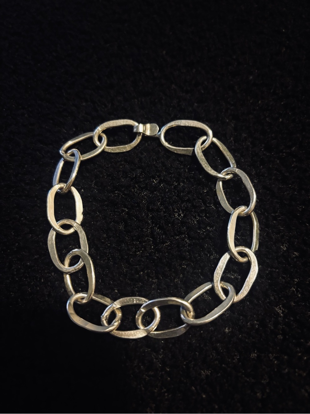 Sterling Silver Oval Link Bracelet